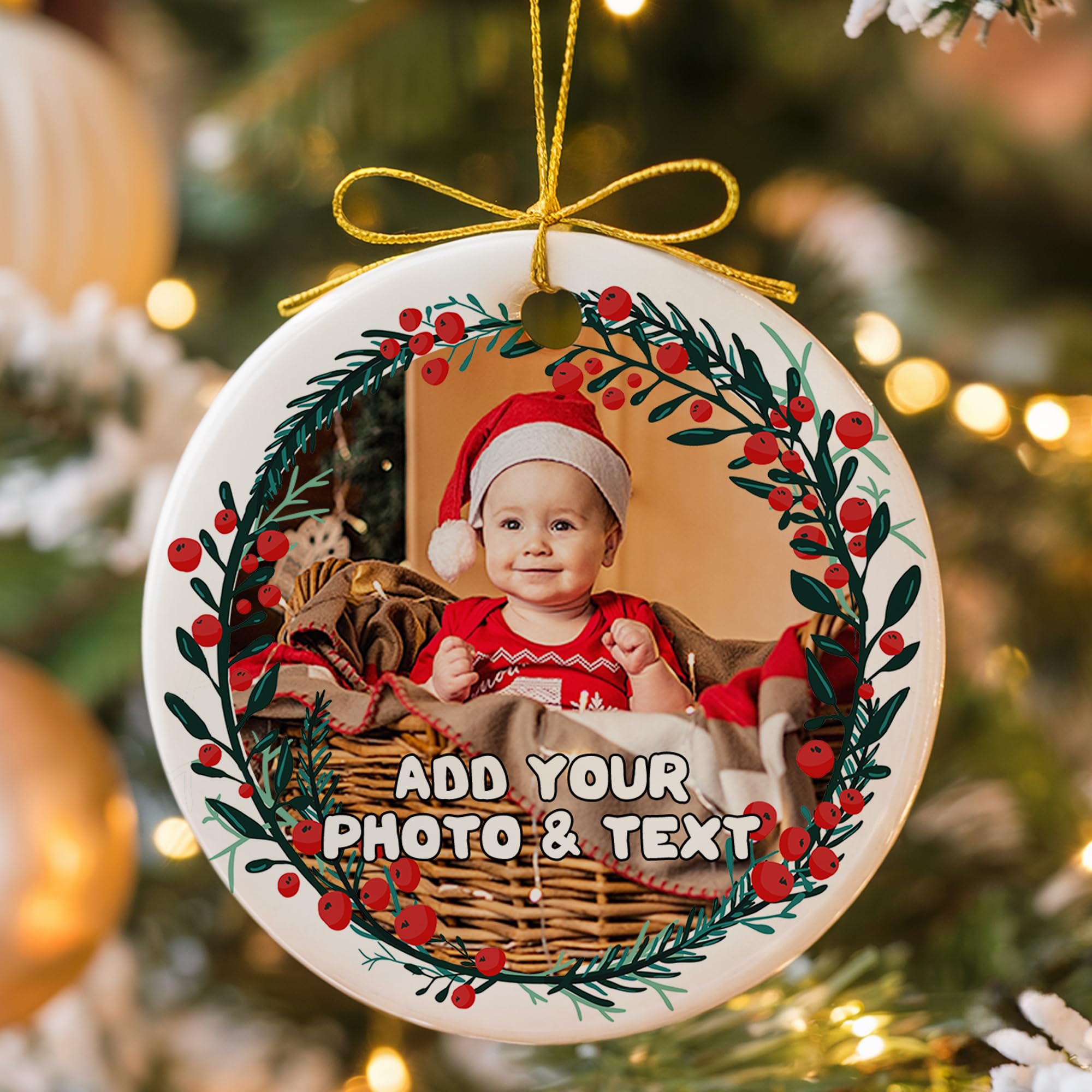 Amazon.com: Personalized Christmas Ornaments 2026 with Photo